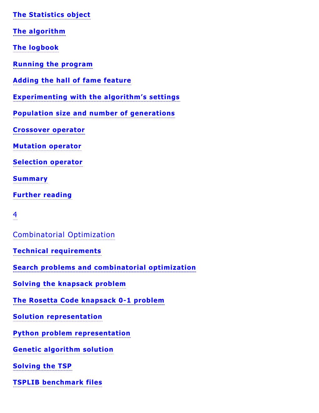 Preview page 10 of Hands On Genetic Algorithms with Python Apply genetic algorithms to solve real world AI