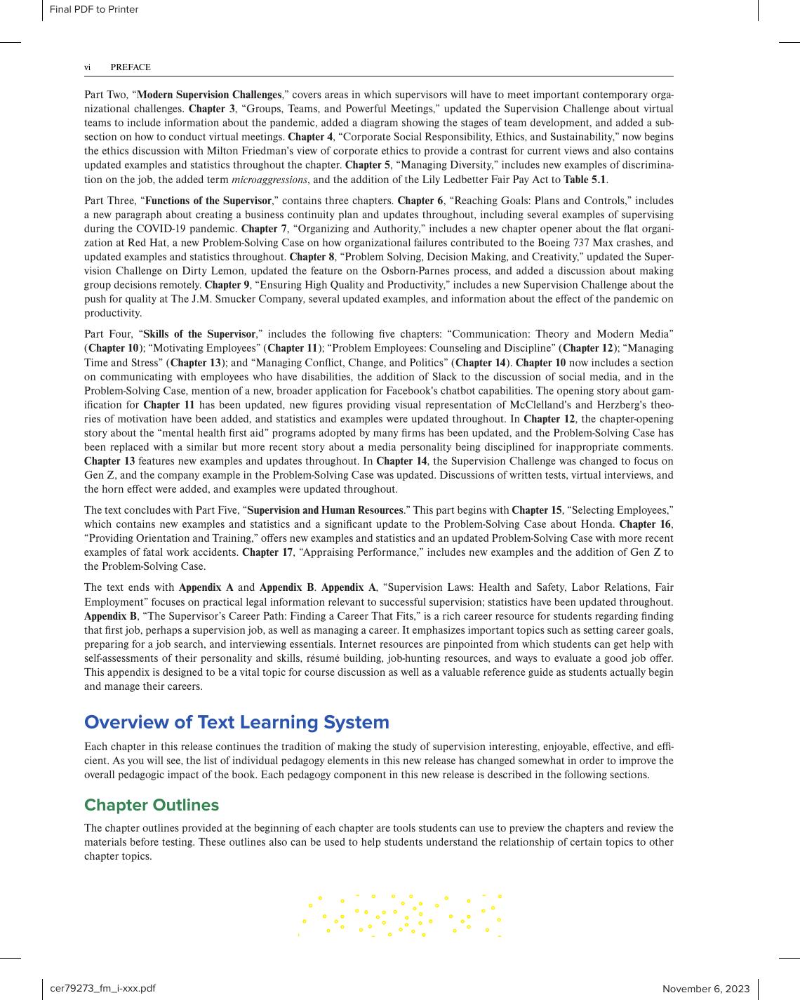 Preview page 7 of Supervision Concepts and Skill-Building 2024 Release By Samuel Certo
