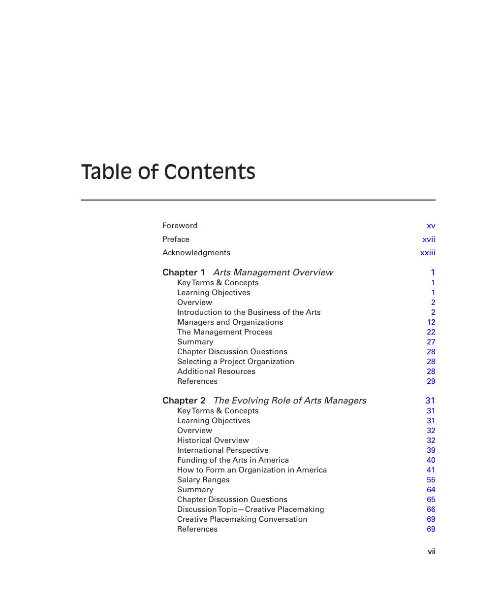 Preview page 8 of Management and the Arts 5th Edition By William Byrnes