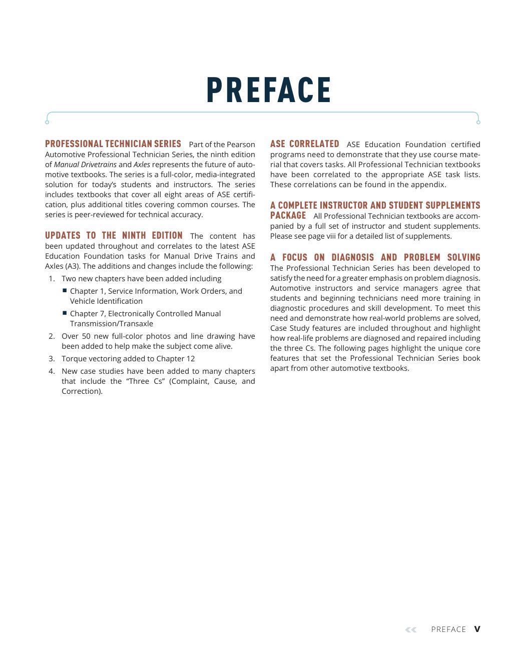 Preview page 6 of Manual Drivetrains and Axles 9th Edition By James Halderman