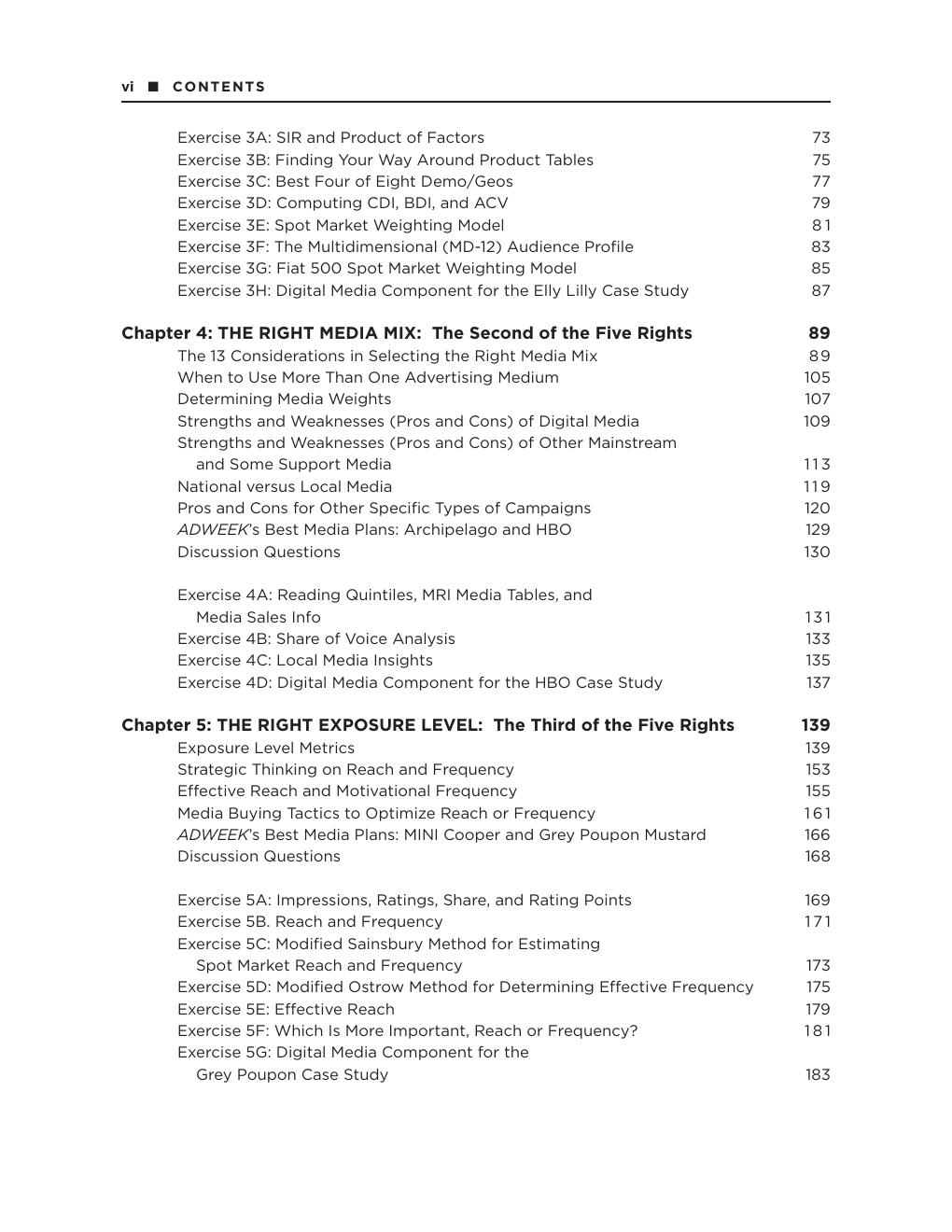 Preview page 7 of Media Strategy & Planning Workbook 3rd Edition By Don Dickinson, Craig Davis