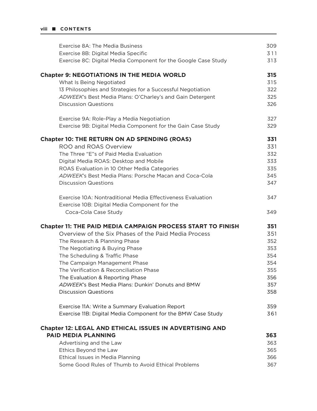 Preview page 9 of Media Strategy & Planning Workbook 3rd Edition By Don Dickinson, Craig Davis