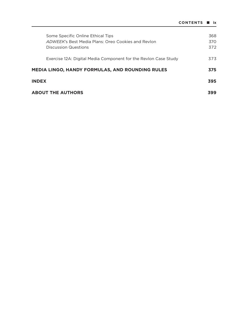 Preview page 10 of Media Strategy & Planning Workbook 3rd Edition By Don Dickinson, Craig Davis