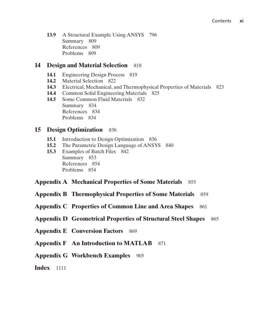 Preview page 10 of Finite Element Analysis Theory and Application with ANSYS 5th Edition By Saeed Moaveni