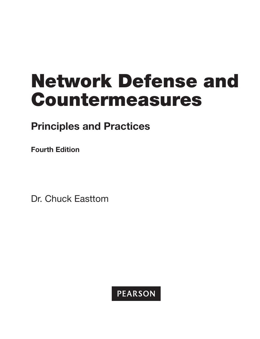Preview page 2 of Network Defense and Countermeasures Principles and Practices 4th Edition By Chuck Easttom