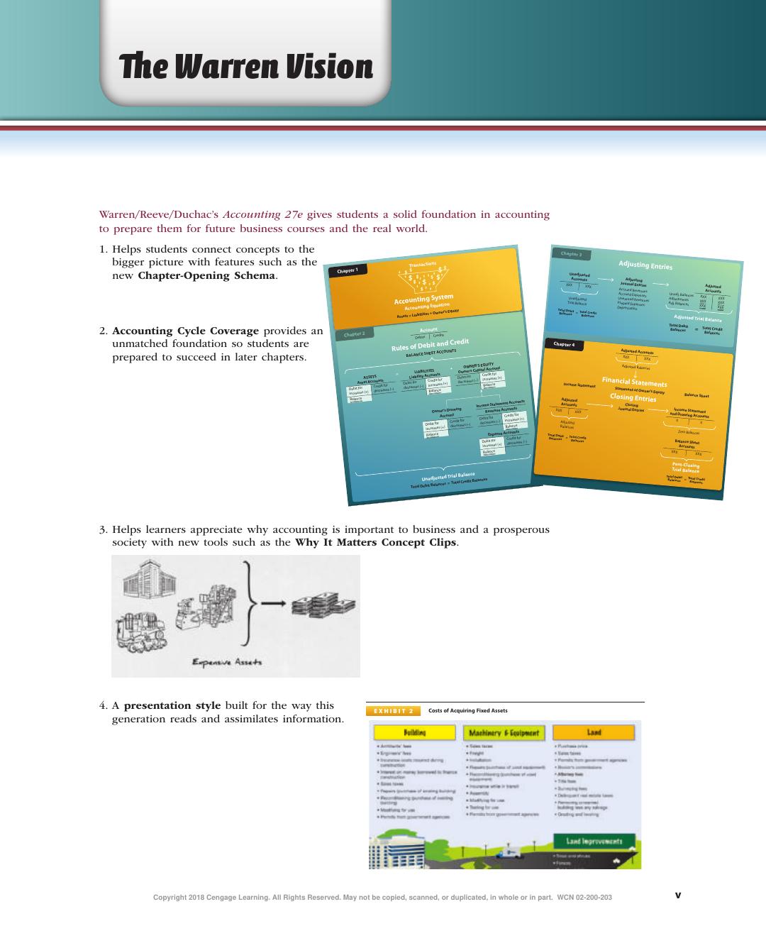 Preview page 6 of Accounting 27th Edition By Carl Warren, James M. Reeve