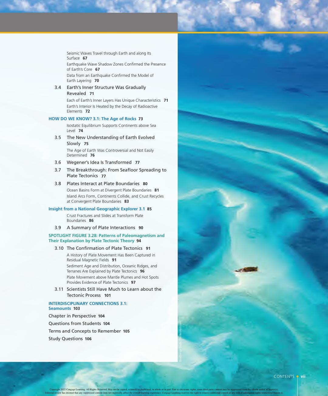 Preview page 9 of Oceanography An Invitation to Marine Science 10th Edition By Tom Garrison