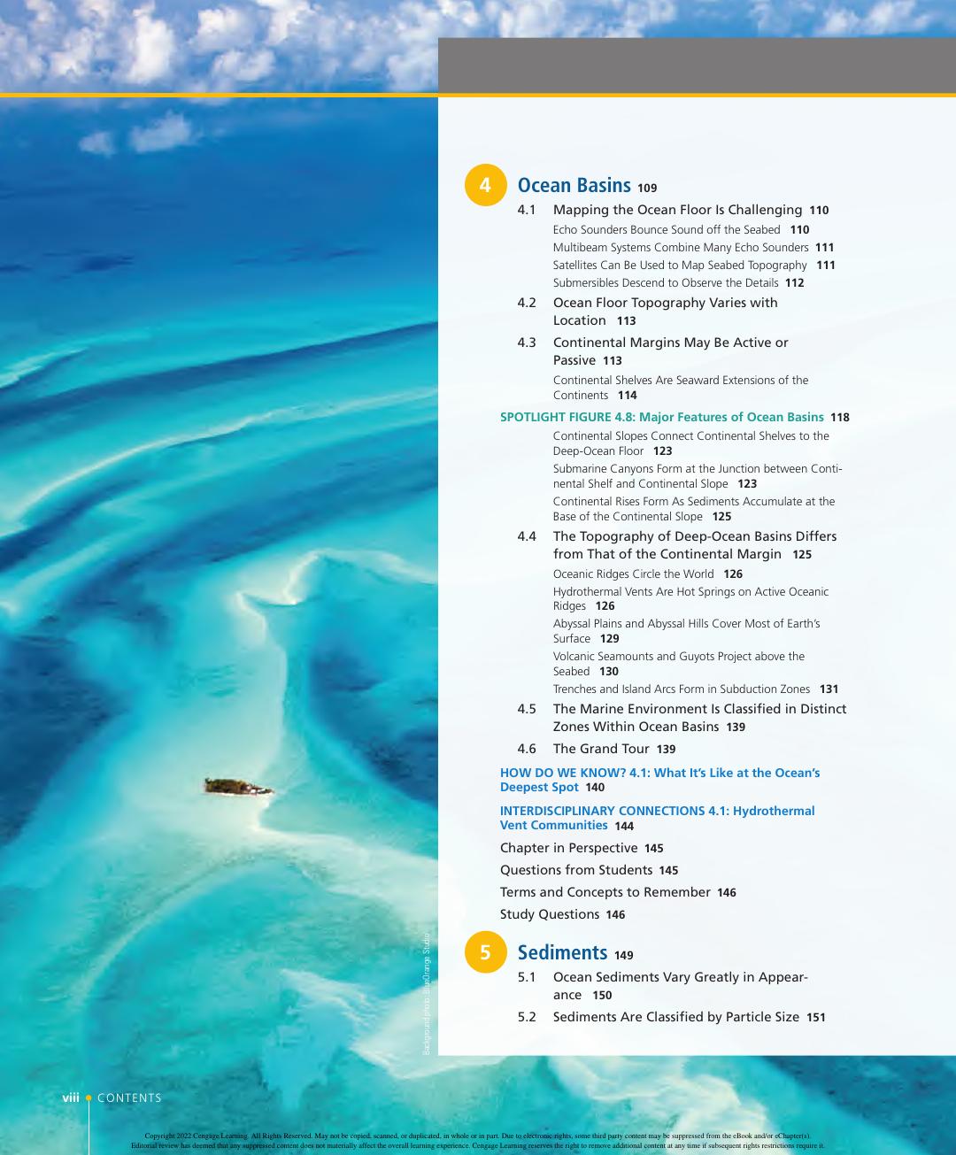 Preview page 10 of Oceanography An Invitation to Marine Science 10th Edition By Tom Garrison