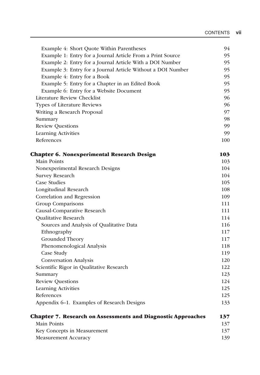 Preview page 8 of Research in Communication Sciences and Disorders Methods for Scientific Inquiry 5th Edition By Lauren Nelson, Jaimie Gil