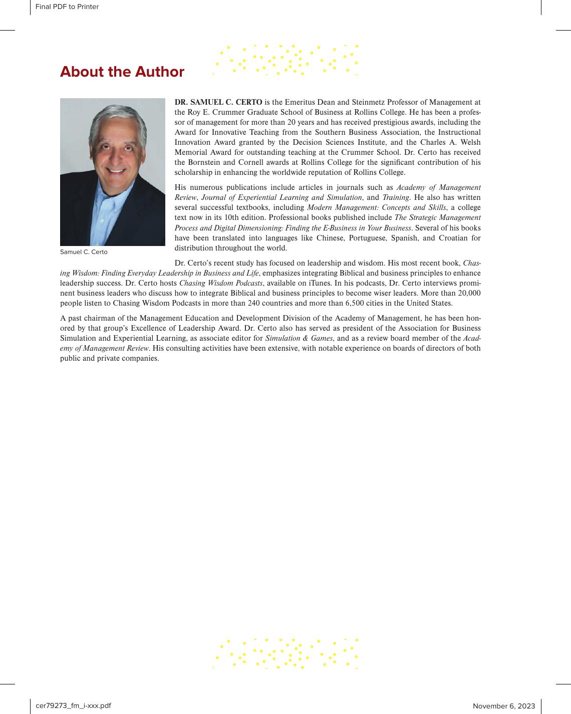 Preview page 5 of Supervision Concepts and Skill-Building 2024 Release By Samuel Certo
