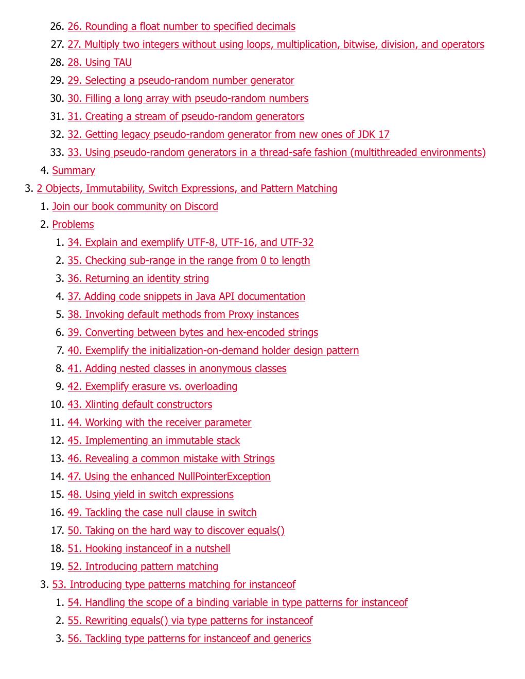 Preview page 4 of Java Coding Problems Become an expert Java programmer by solving over 250 brand new, modern, real world problems 2nd Edi