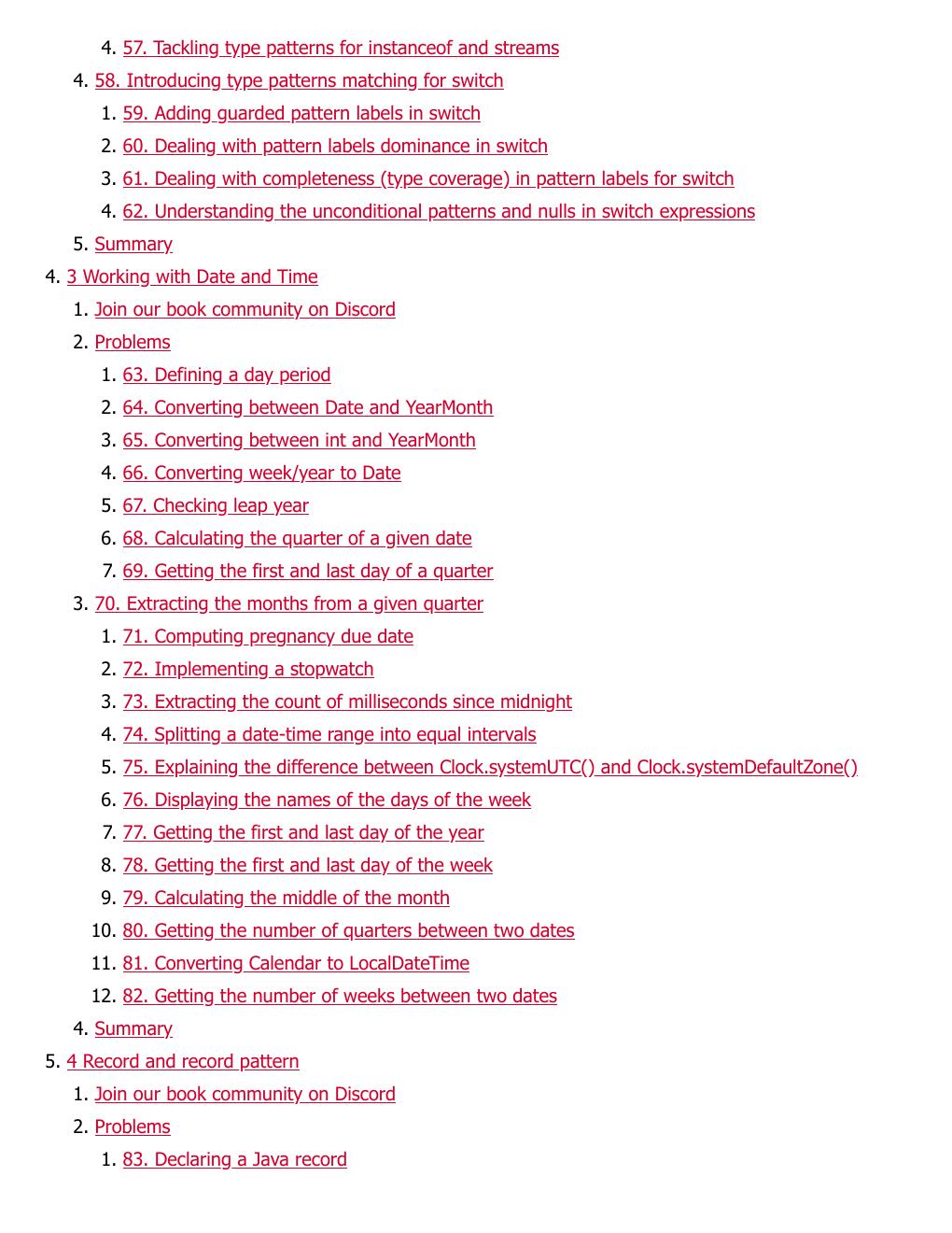Preview page 5 of Java Coding Problems Become an expert Java programmer by solving over 250 brand new, modern, real world problems 2nd Edi