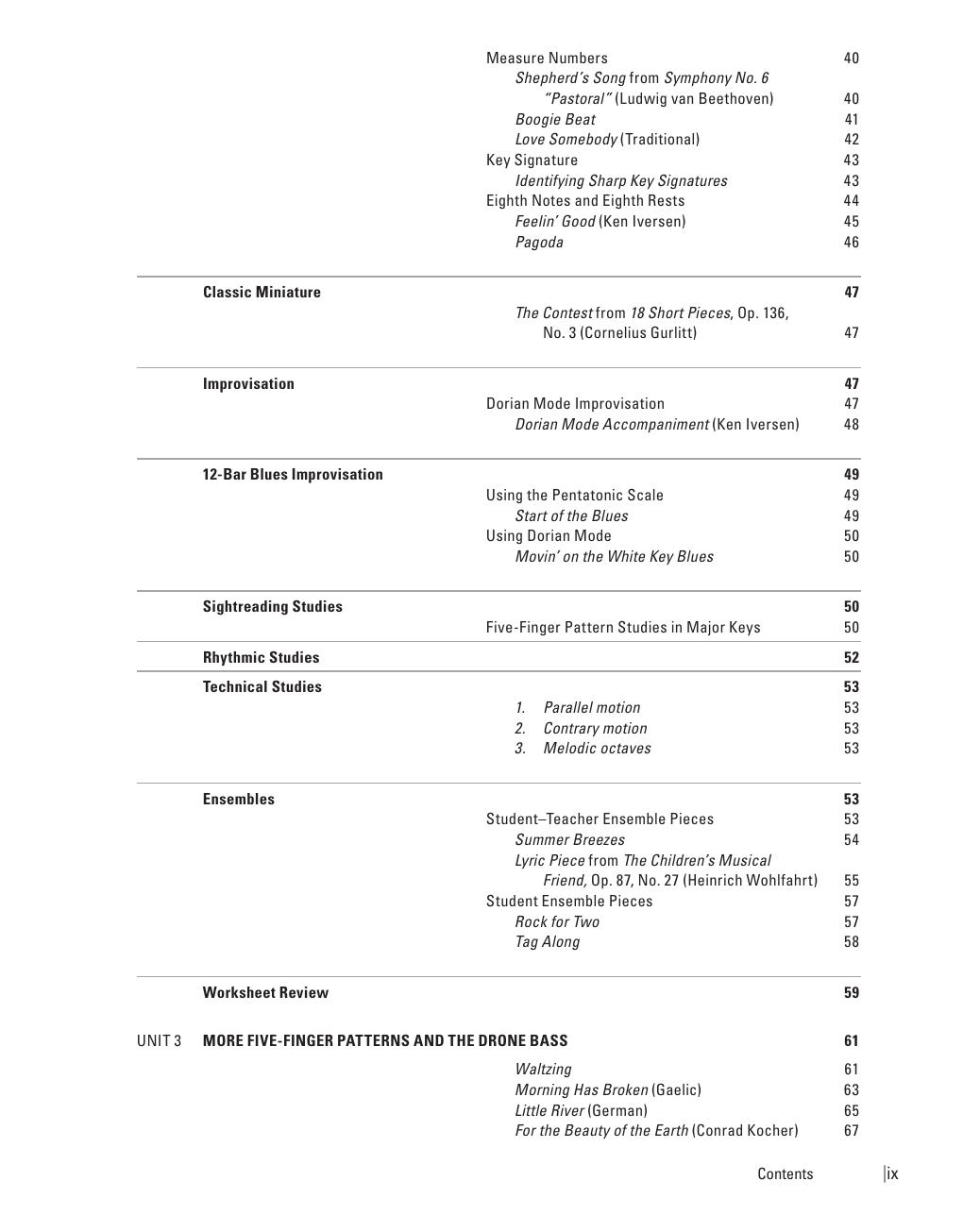 Preview page 8 of Contemporary Class Piano 9th Edition By Elyse Mach