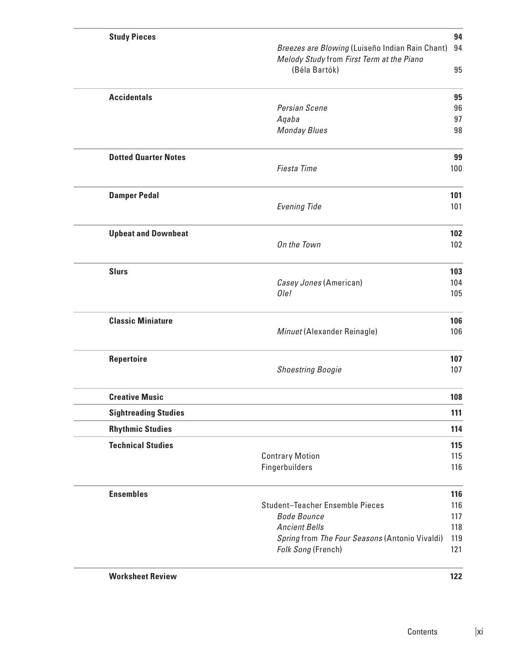 Preview page 10 of Contemporary Class Piano 9th Edition By Elyse Mach