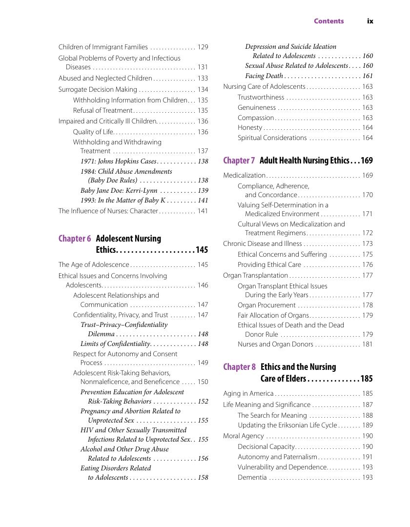 Preview page 10 of Nursing Ethics Across the Curriculum and Into Practice Across the Curriculum and Into Practice 5th Edition By Janie Butt