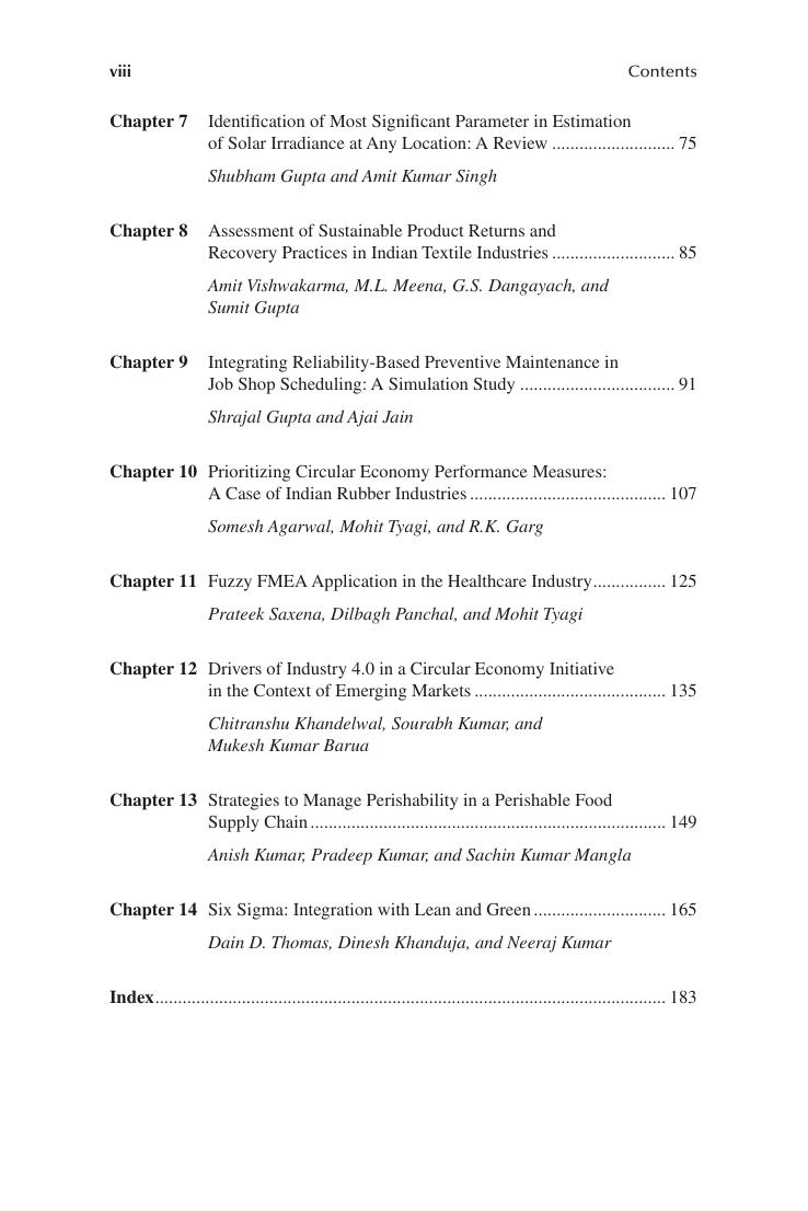 Preview page 9 of Operations Management and Data Analytics Modelling 1st Edition By Lalit Awasthi, Sushendra Misra, Dilbagh Panchal, Mohit
