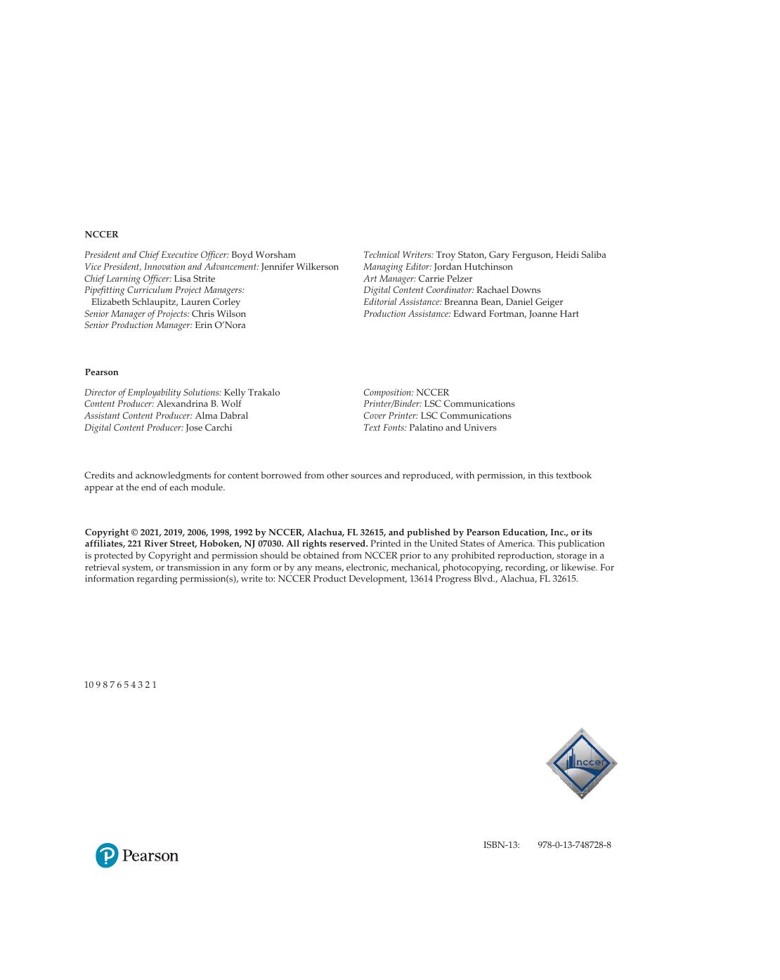 Preview page 3 of Pipefitting Level 3 4th Edition By NCCER