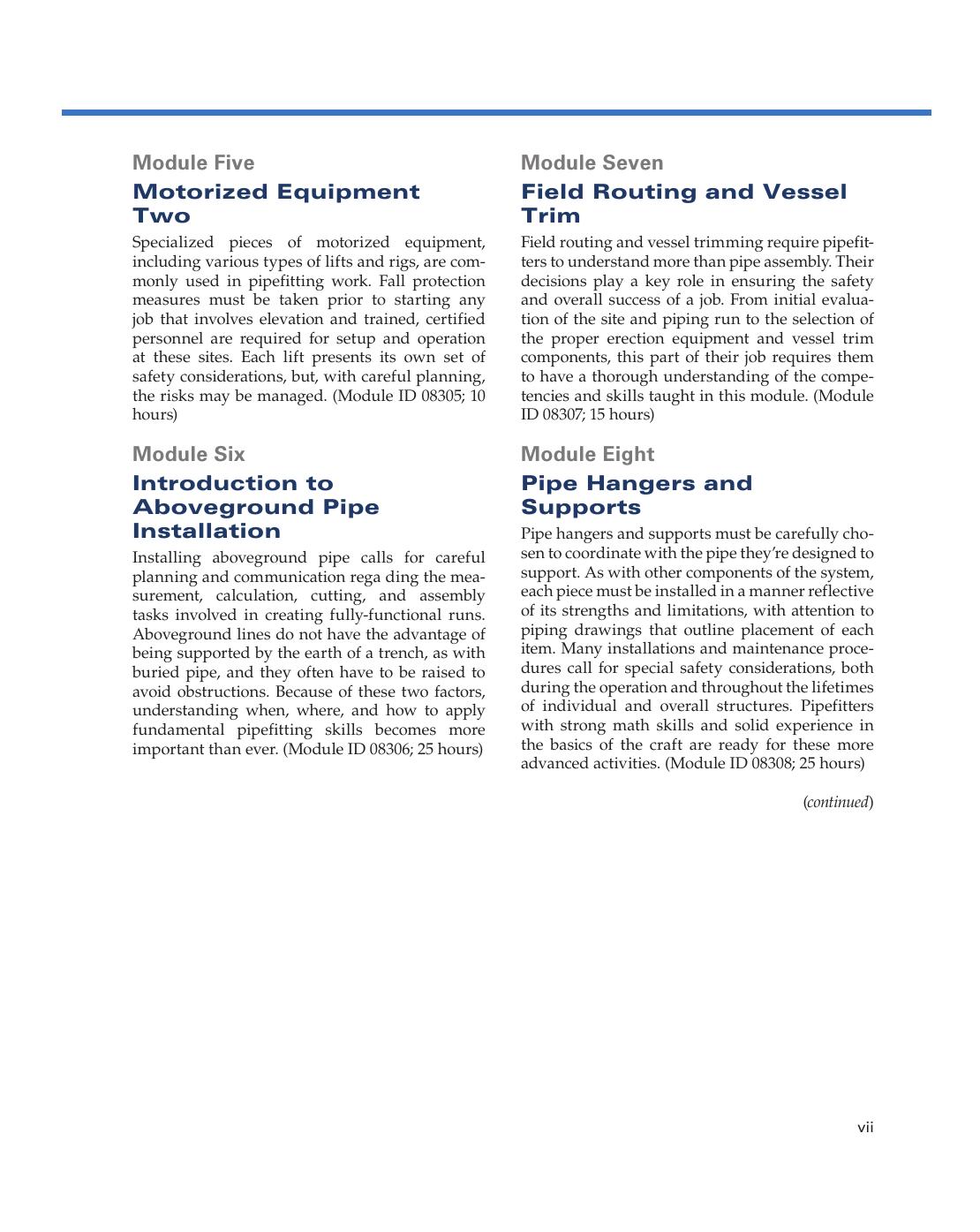 Preview page 10 of Pipefitting Level 3 4th Edition By NCCER