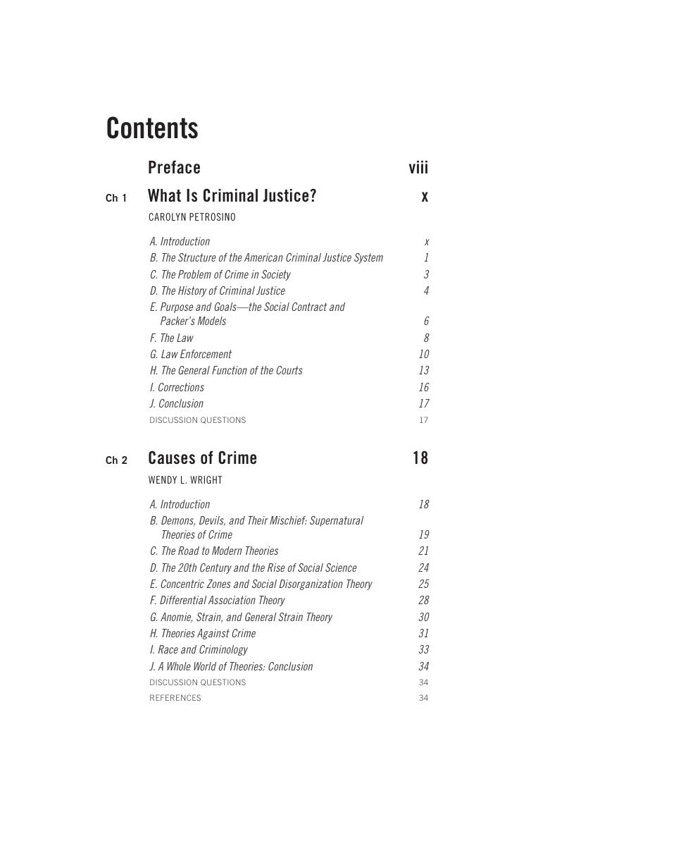 Preview page 4 of Introduction to Criminal Justice Structure Process Principles and Morality 1st Edition By Carolyn Petrosino