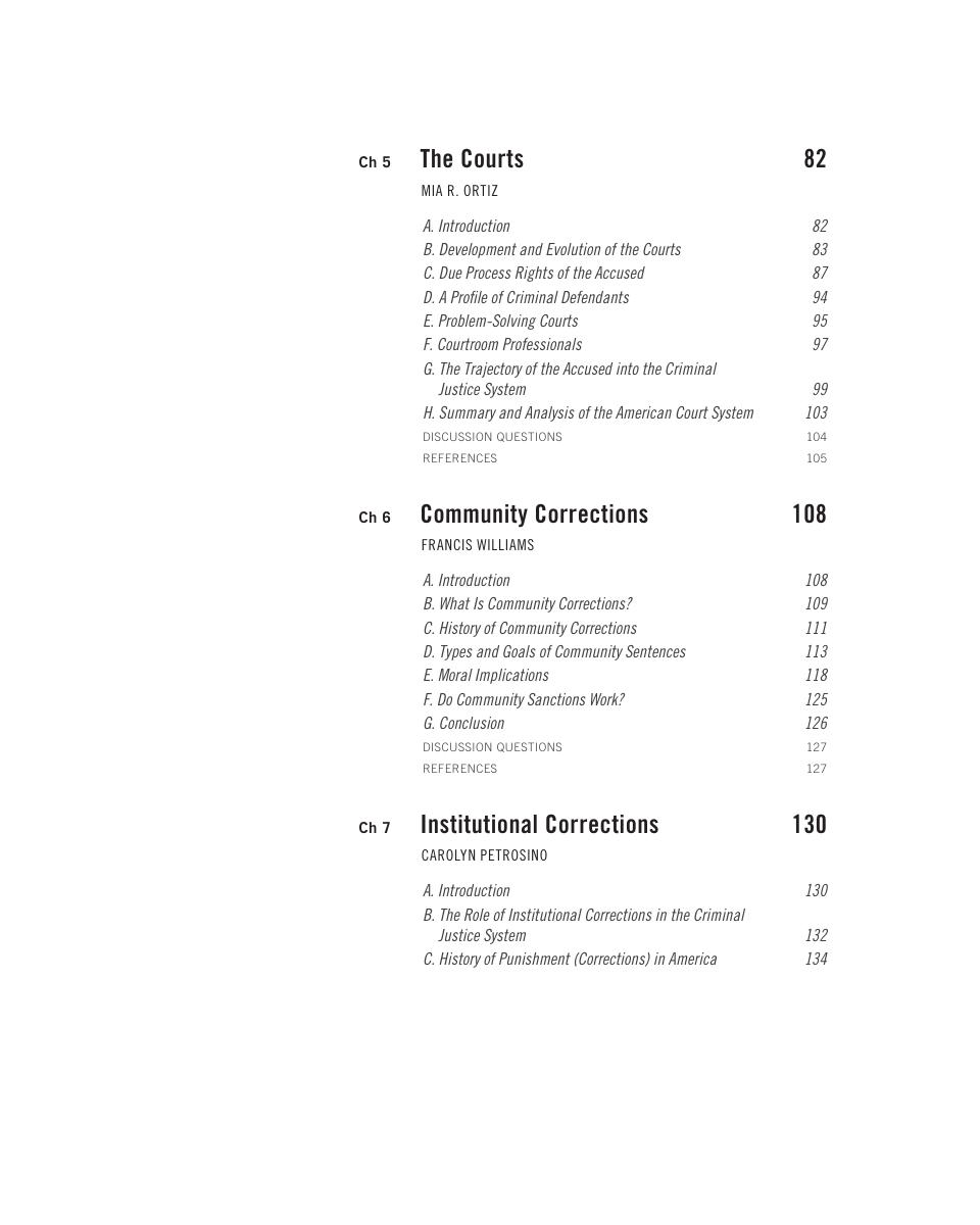 Preview page 6 of Introduction to Criminal Justice Structure Process Principles and Morality 1st Edition By Carolyn Petrosino