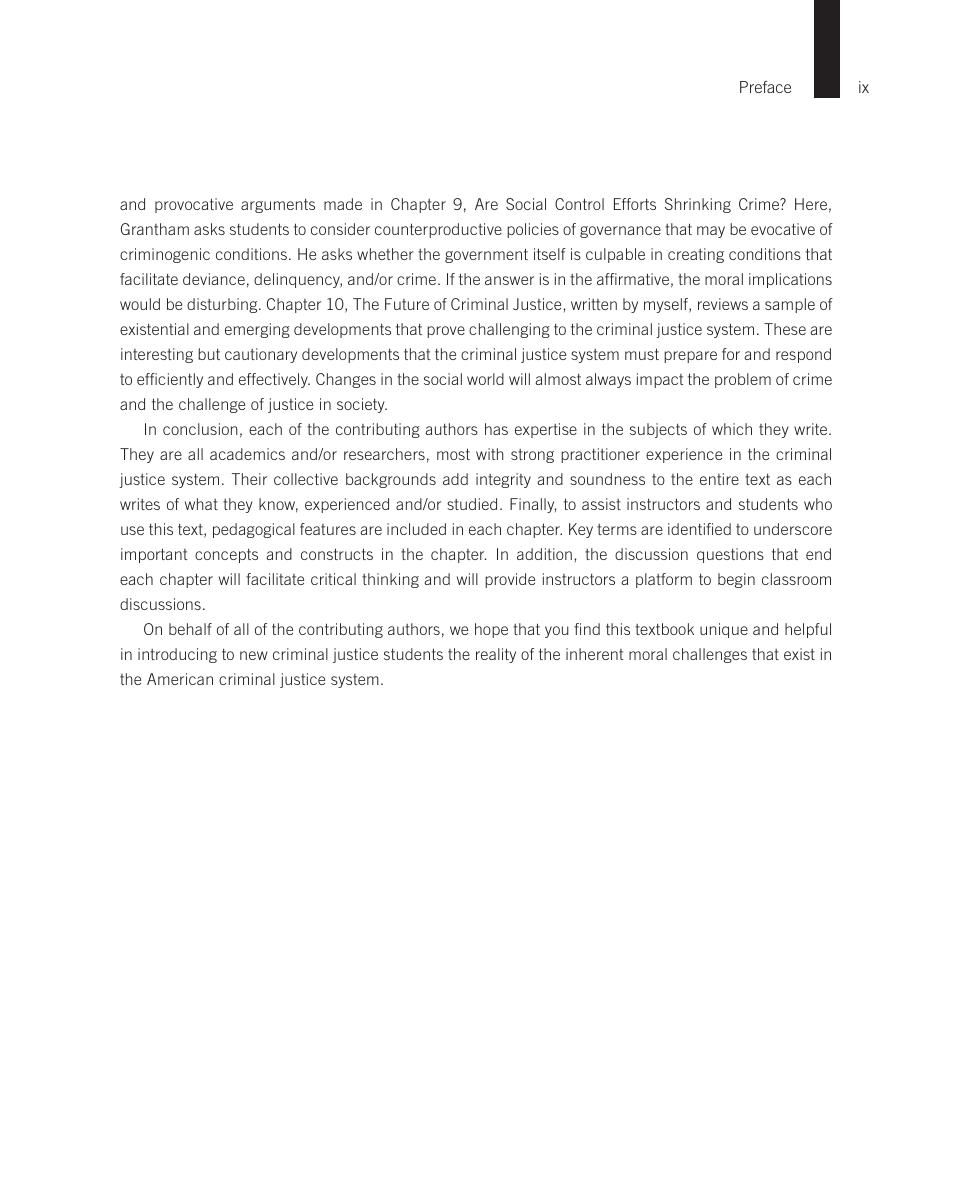 Preview page 10 of Introduction to Criminal Justice Structure Process Principles and Morality 1st Edition By Carolyn Petrosino