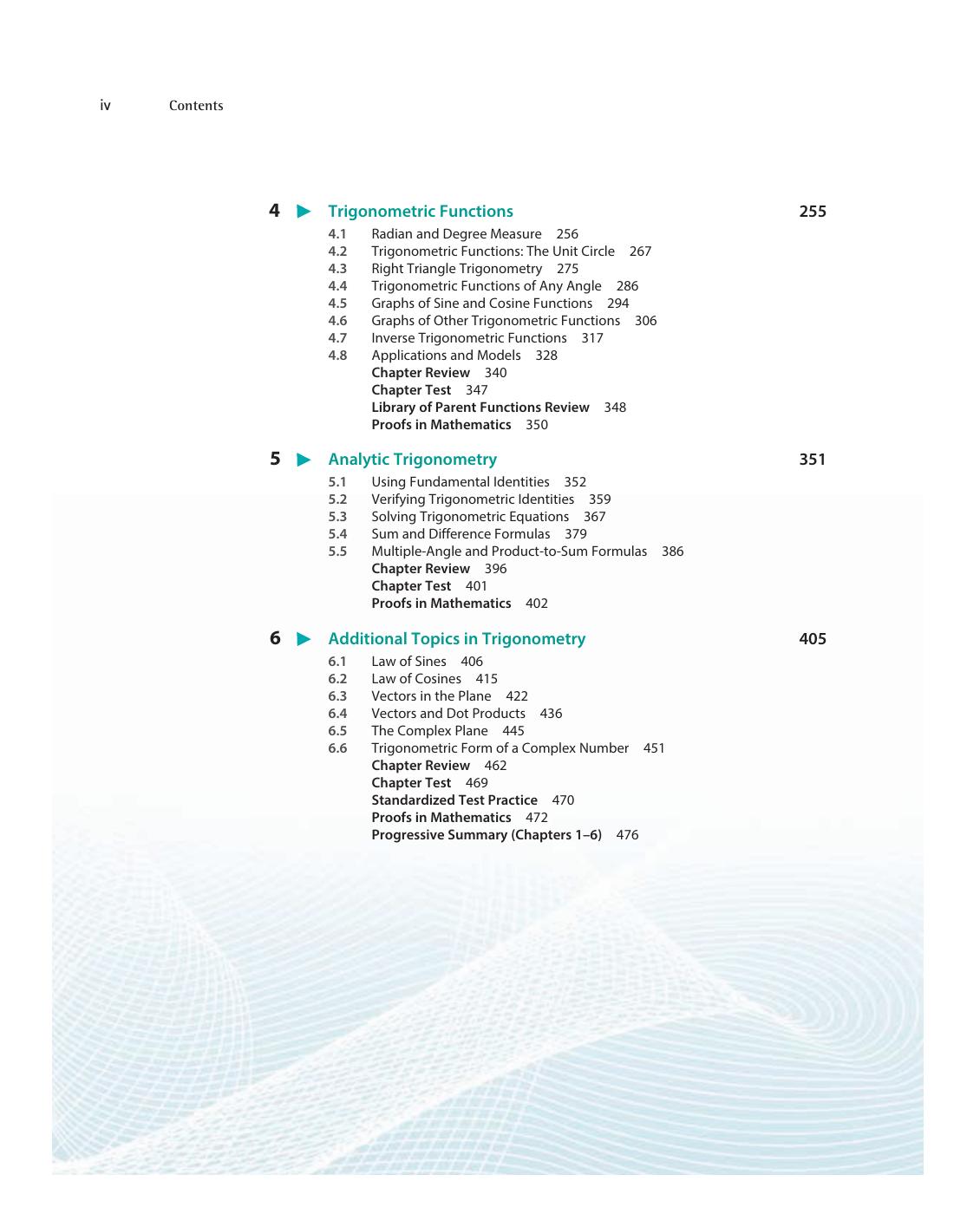 Preview page 8 of Precalculus with Limits A Graphing Approach 8th Edition By Ron Larson, Paul Battaglia