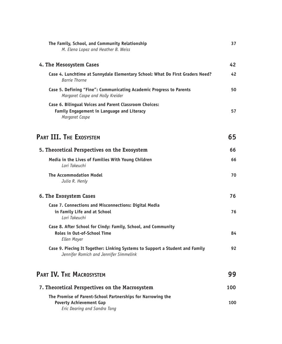 Preview page 7 of Preparing Educators to Engage Families Case Studies Using an Ecological Systems Framework 3rd Edition By Weiss, Lopez, K