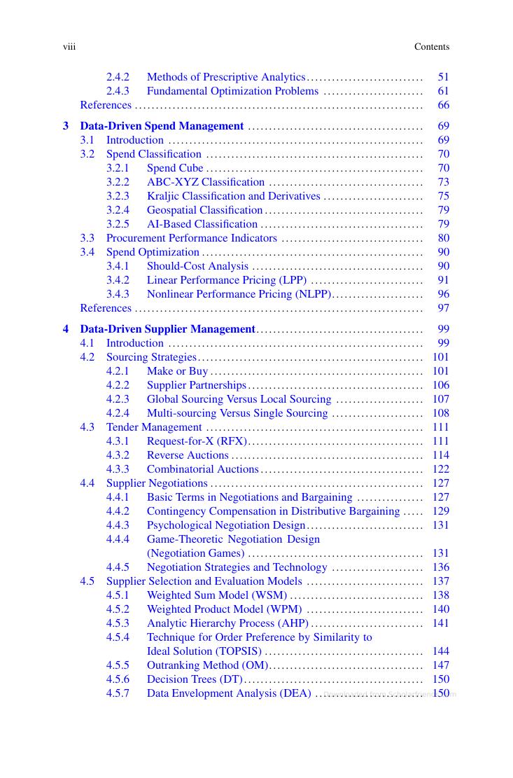 Preview page 9 of Procurement Analytics Data-Driven Decision-Making in Procurement and Supply Management 1st Edition By Christian Mandl