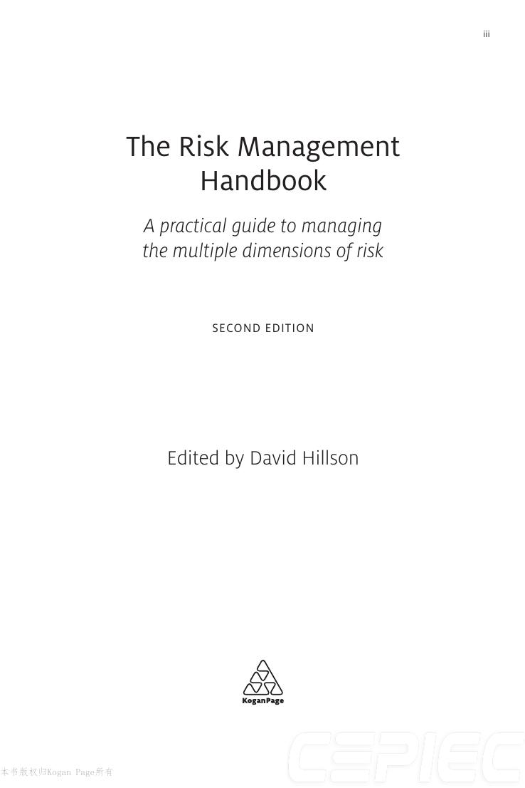 Preview page 4 of The Risk Management Handbook 2nd Edition By David Hillson eBook PDF