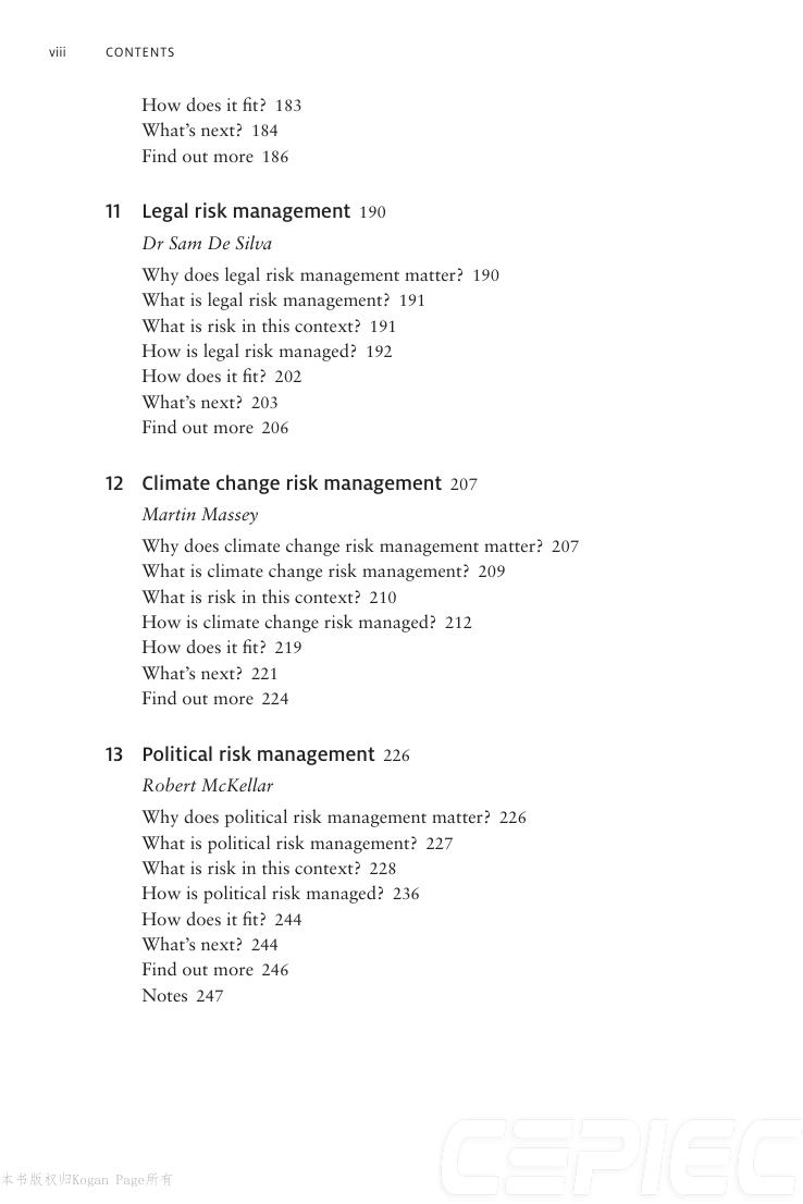 Preview page 9 of The Risk Management Handbook 2nd Edition By David Hillson eBook PDF