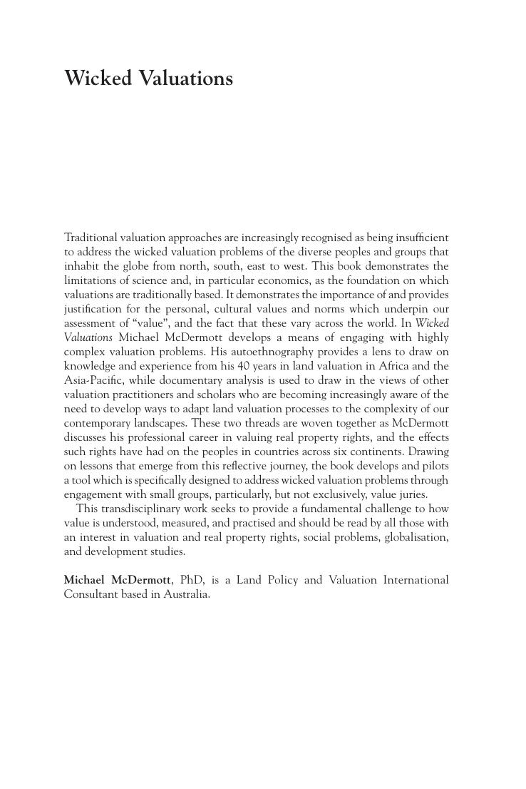 Preview page 2 of eBook Wicked Valuations 1st Edition By Michael McDermott