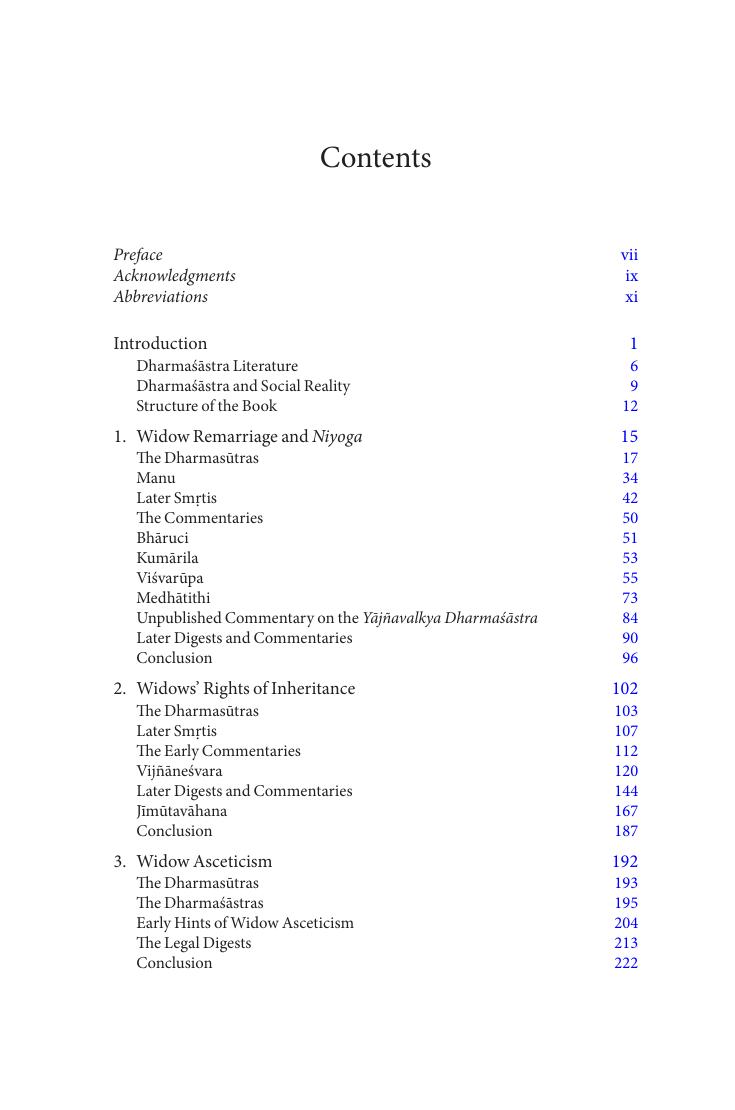 Preview page 6 of eBook Widows Under Hindu Law 1st Edition By David Brick