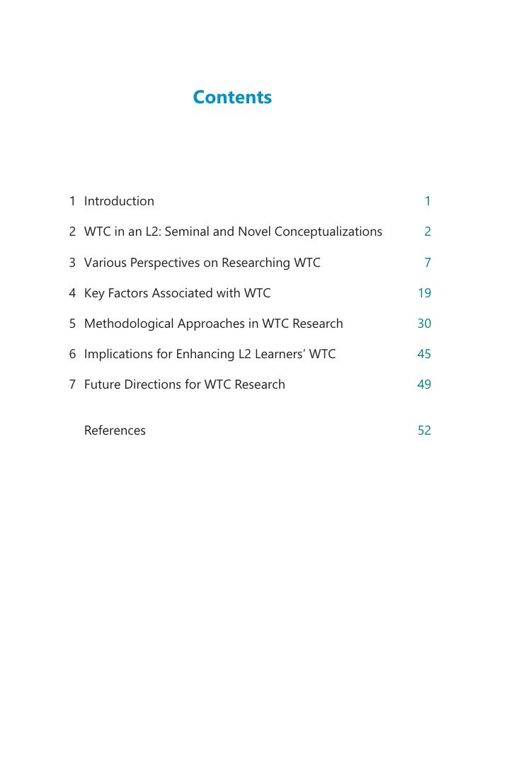 Preview page 6 of eBook Willingness to Communicate in a Second Language 1st Edition By Jian E Peng