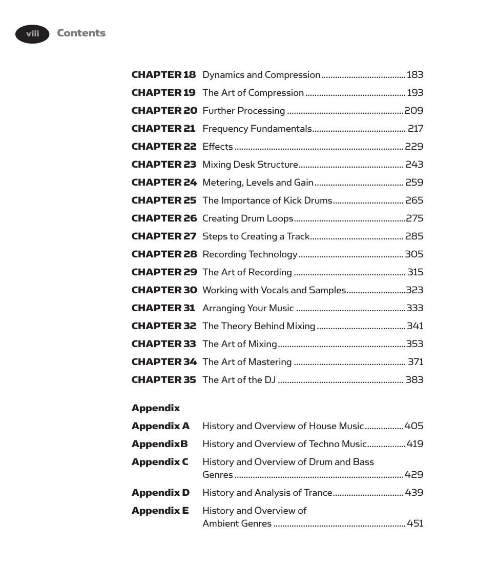 Preview page 9 of Dance Music Manual 5th Edition By Rick Snoman