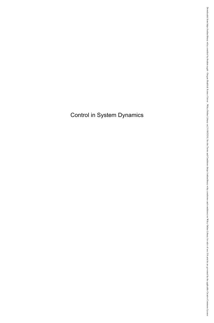 Preview page 2 of Control in System Dynamics Comparative Analysis of Feedback Strategies By Alain Oustaloup