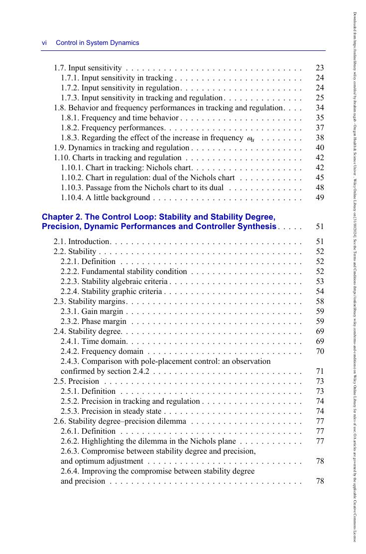 Preview page 6 of Control in System Dynamics Comparative Analysis of Feedback Strategies By Alain Oustaloup
