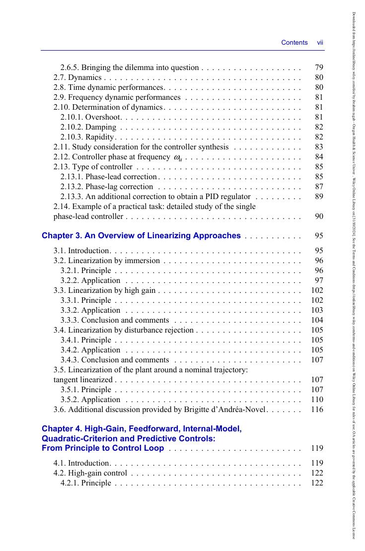 Preview page 7 of Control in System Dynamics Comparative Analysis of Feedback Strategies By Alain Oustaloup
