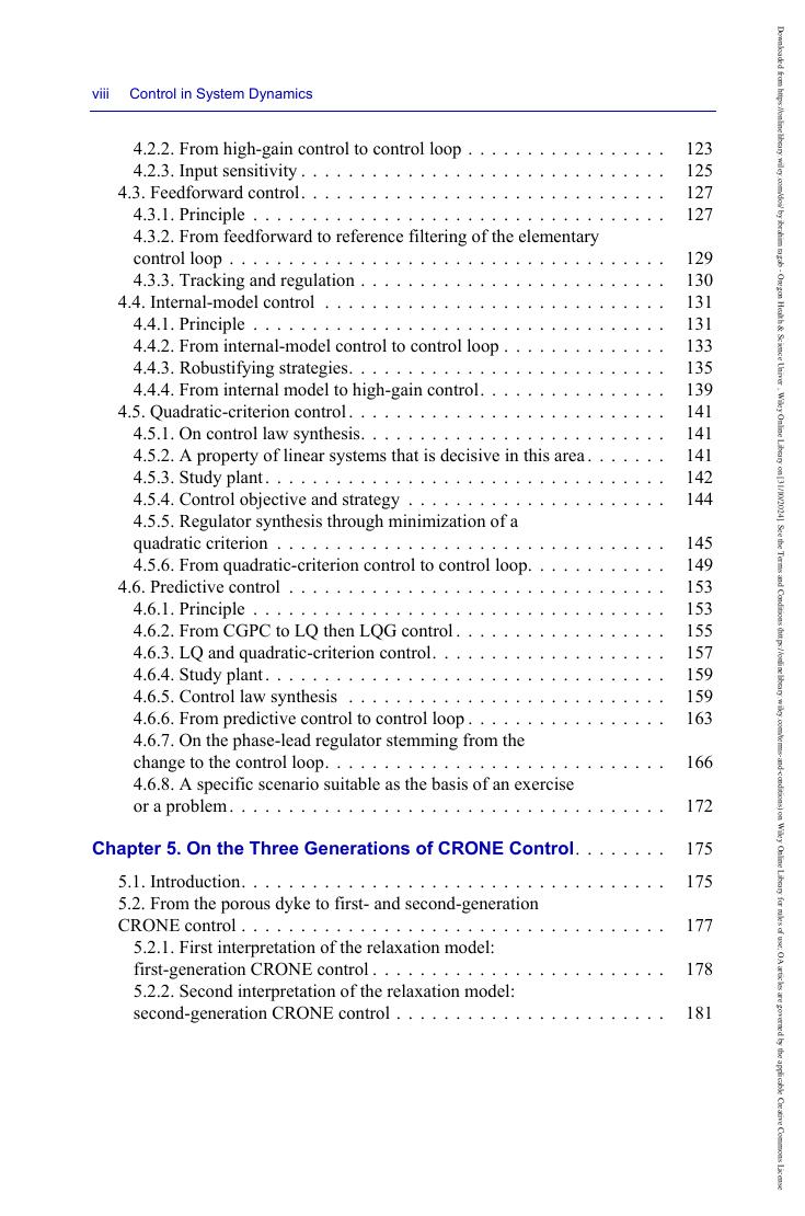 Preview page 8 of Control in System Dynamics Comparative Analysis of Feedback Strategies By Alain Oustaloup