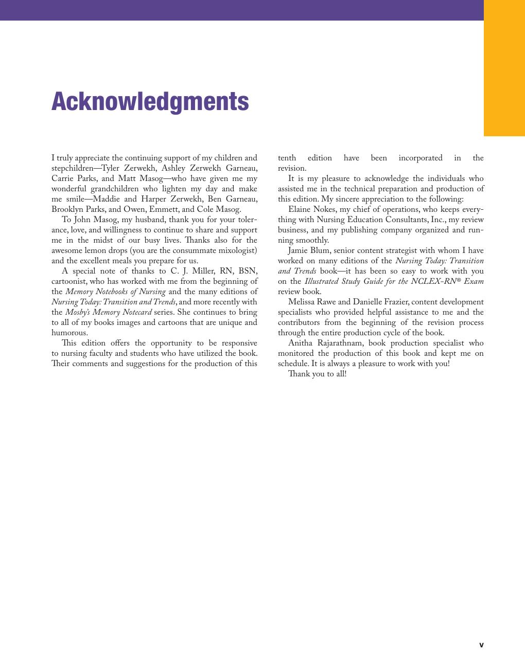 Preview page 7 of Illustrated Study Guide for the NCLEX-RN® Exam 10th Edition By JoAnn Zerwekh
