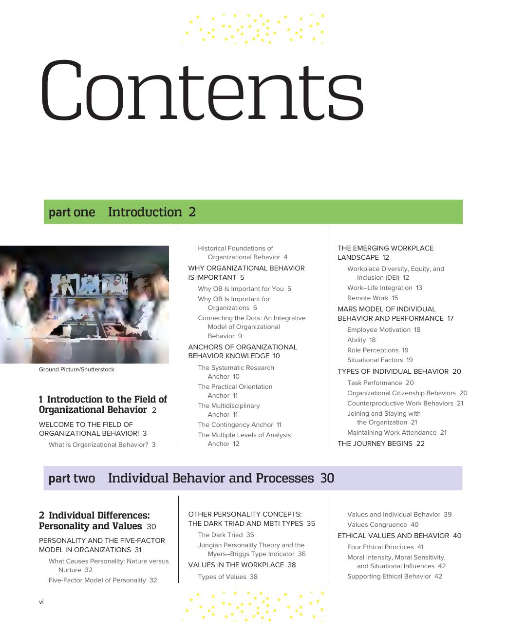 Preview page 7 of M Organizational Behavior 2024 Release By Mary Von Glinow
