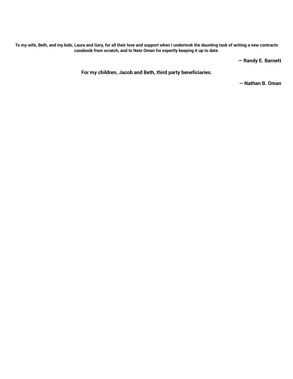 Preview page 7 of Contracts Cases and Doctrine 8th Edition By Randy Barnett, Nathan Oman