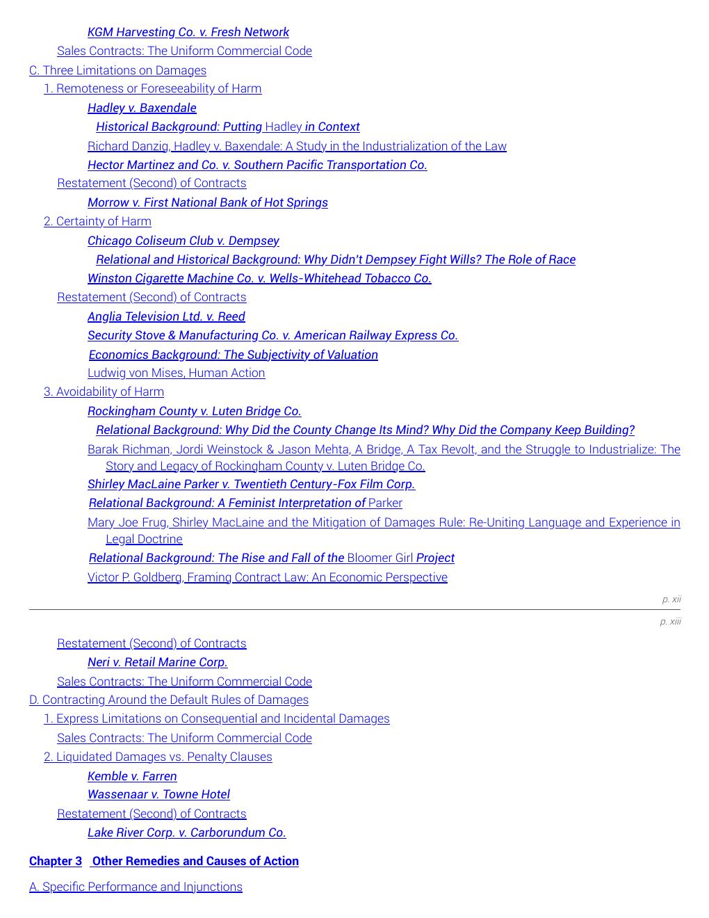 Preview page 10 of Contracts Cases and Doctrine 8th Edition By Randy Barnett, Nathan Oman