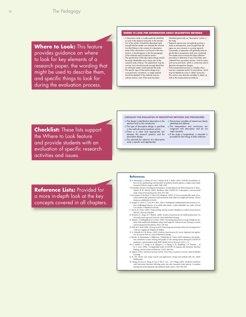 Preview page 5 of Nursing Research Reading, Using, and Creating Evidence 6th Edition By Janet Houser, Kenneth Oja
