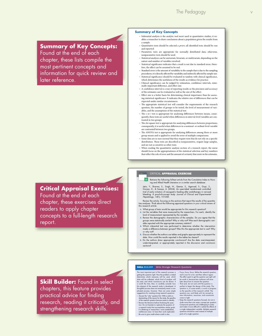 Preview page 6 of Nursing Research Reading, Using, and Creating Evidence 6th Edition By Janet Houser, Kenneth Oja