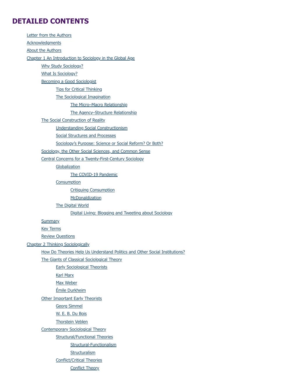 Preview page 8 of Introduction to Sociology 6th Edition By George Ritzer