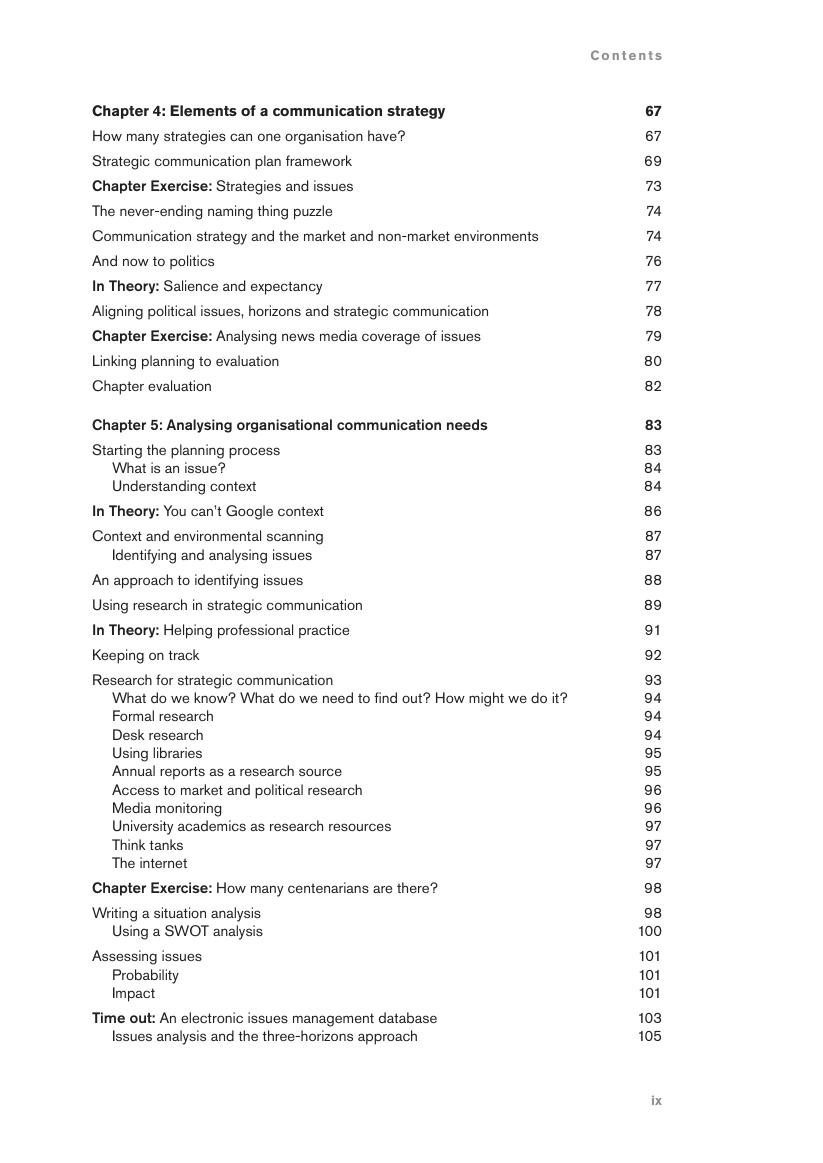 Preview page 10 of Strategic Communication Campaign Planning 3rd Edition By James Mahoney