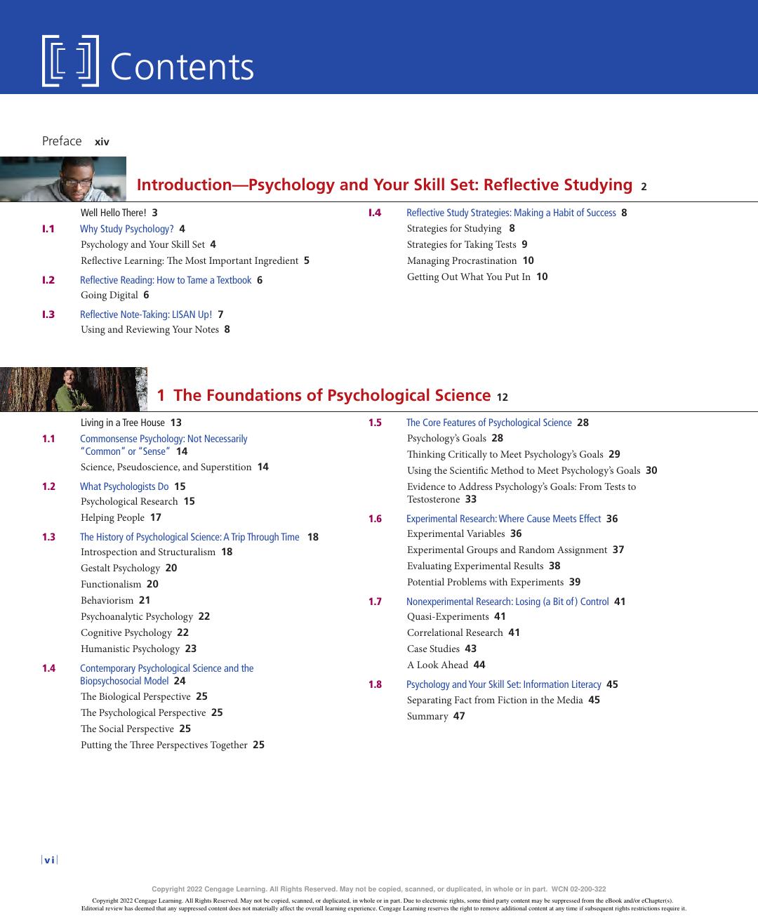 Preview page 8 of INTRODUCTION PSYCHOLOGY GATEWAY MIND BEHAVIOR 16th Editon By Dennis Coon