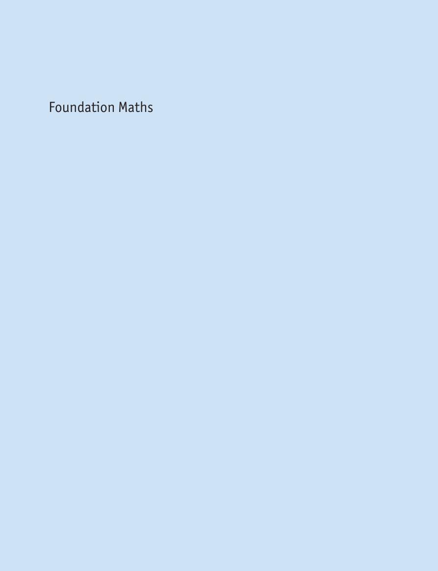 Preview page 2 of Foundation Maths 7th Edition By Anthony Croft, Robert Davison
