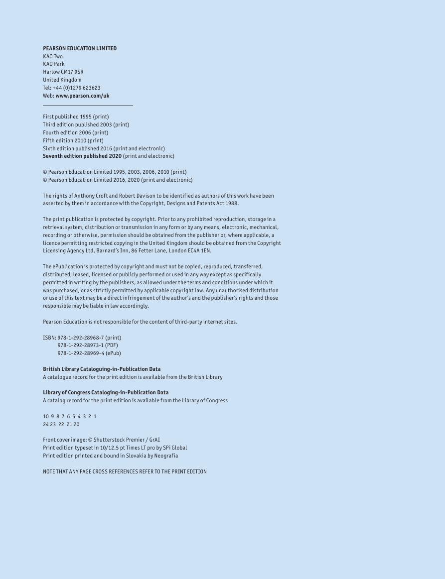 Preview page 5 of Foundation Maths 7th Edition By Anthony Croft, Robert Davison