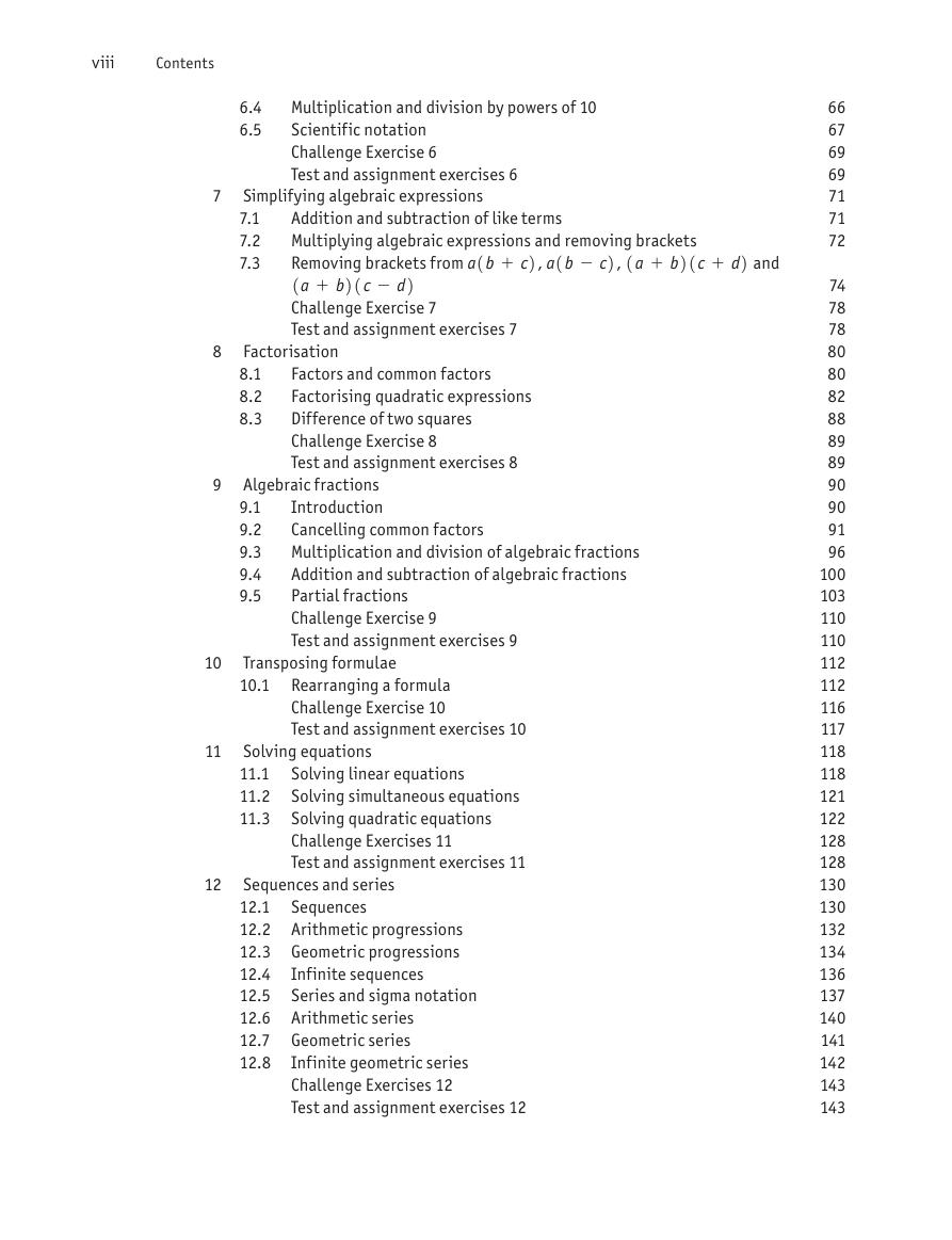Preview page 9 of Foundation Maths 7th Edition By Anthony Croft, Robert Davison